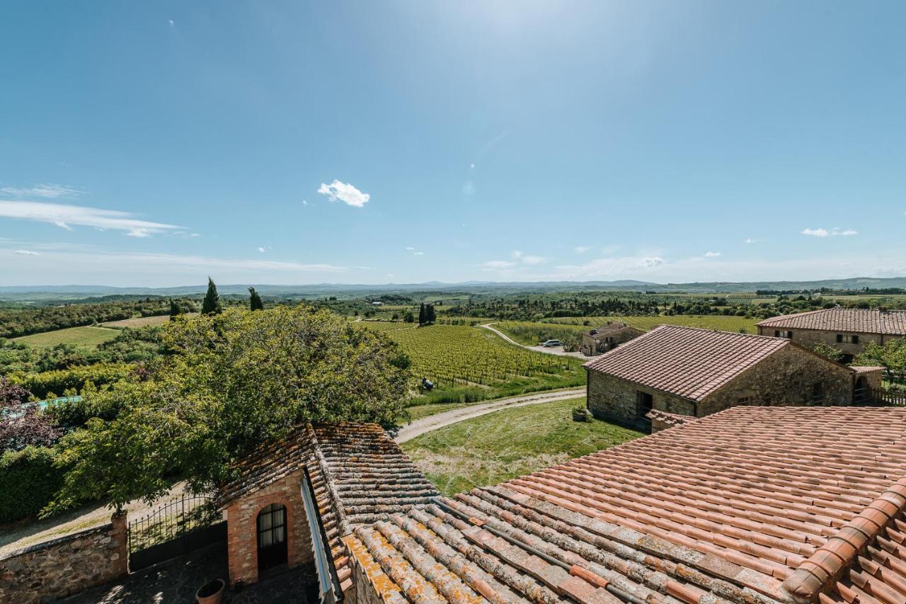 Borgo Villa A Sesta San Gusme Exteriér fotografie