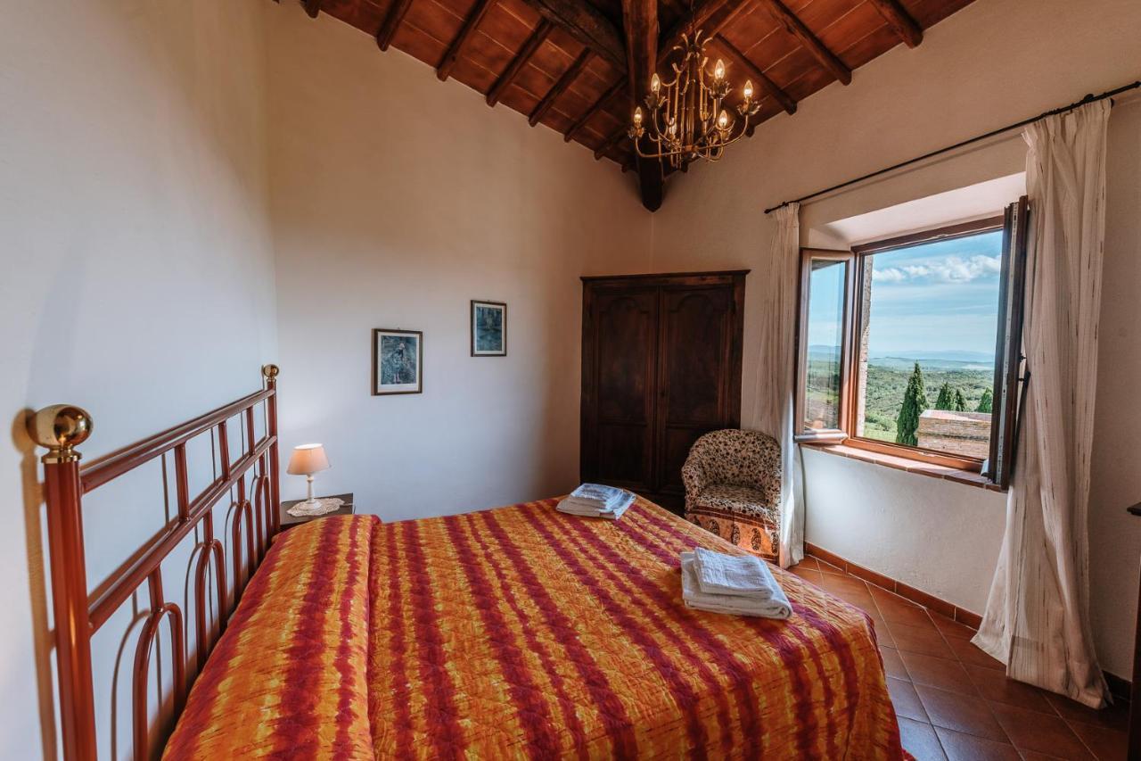 Borgo Villa A Sesta San Gusme Exteriér fotografie